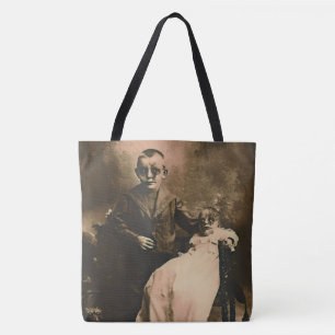Zombie Broers en Zussen Tote Bag