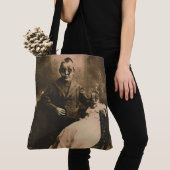 Zombie Broers en Zussen Tote Bag (Dichtbij)