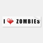 Zombie BumperSticker (Voorkant)