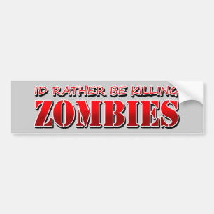 Zombie Bumpersticker