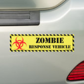 Zombie-Bumpersticker Bumpersticker (Op auto)