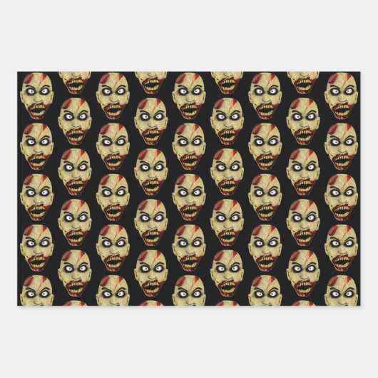 Zombie Bundle Inpakpapier Vel (Voorkant 2)