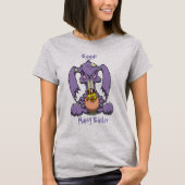 Zombie bunny houdt van eieren t-shirt (Voorkant)