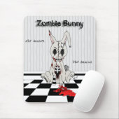Zombie Bunny - met achtergrond Muismat (Met muis)