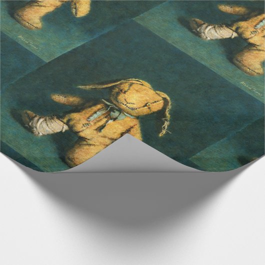 Zombie Bunny Wrapping Paper Cadeaupapier (Hoek)