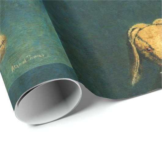 Zombie Bunny Wrapping Paper Cadeaupapier (Rol Hoek)