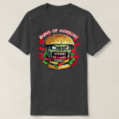 Zombie Burger Buns van Horror T-shirt (Design voorkant)