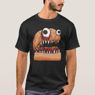 Zombie Burger Fast Food Snacks Hamburger Lover T-shirt