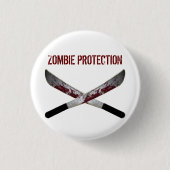 Zombie-Button Ronde Button 3,2 Cm (Voorkant)
