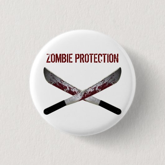 Zombie-Button Ronde Button 3,2 Cm (Voorkant)