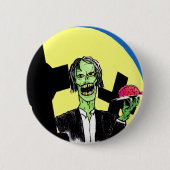 Zombie-Button Ronde Button 5,7 Cm (Voorkant)