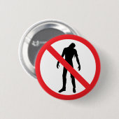 Zombie-Button Ronde Button 5,7 Cm (Voorkant /achterkant)