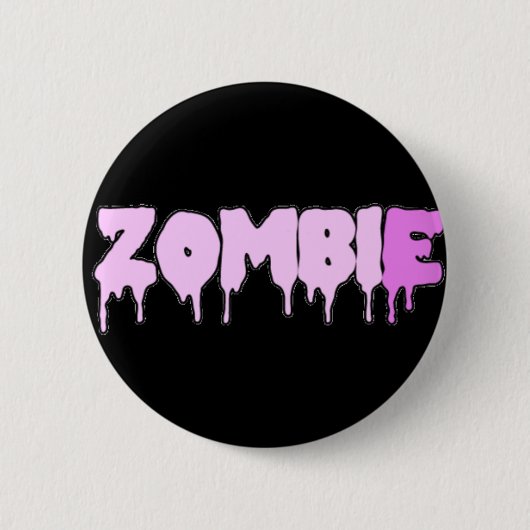 Zombie-Button Ronde Button 5,7 Cm (Voorkant)