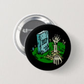 Zombie-Buttonnen Ronde Button 5,7 Cm (Voorkant /achterkant)