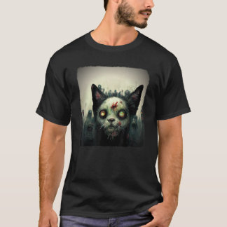 Zombie Ca  Esthetiek Kwaad Griezelen Horror Hallow T-shirt