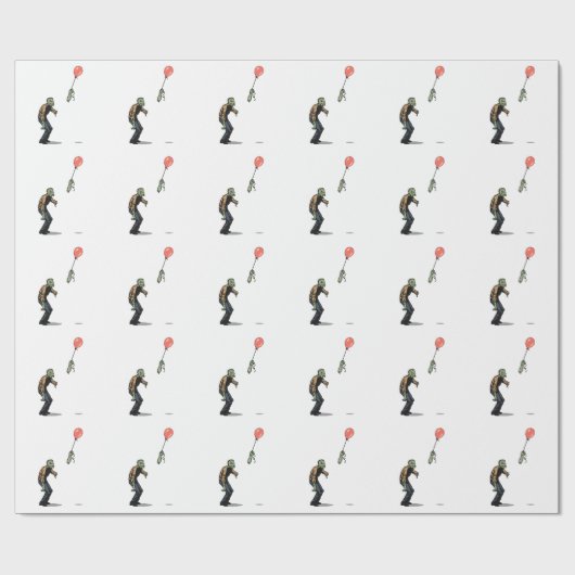 Zombie Cadeaupapier (Vlak)