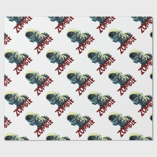 Zombie Cadeaupapier (Vlak)