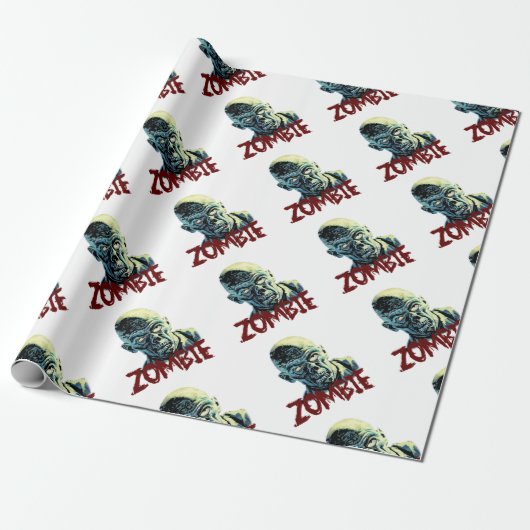 Zombie Cadeaupapier (Uitgerold)