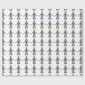 Zombie Cadeaupapier (Vlak)