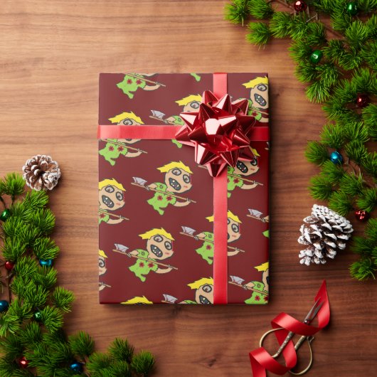 Zombie Cadeaupapier (Feestdagen Geschenken)