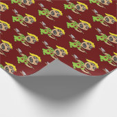 Zombie Cadeaupapier (Hoek)