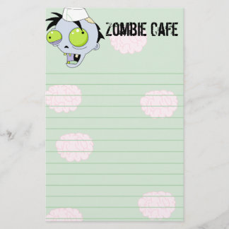 Zombie Cafe Briefpapier
