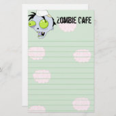 Zombie Cafe Briefpapier (Voorkant / Achterkant)