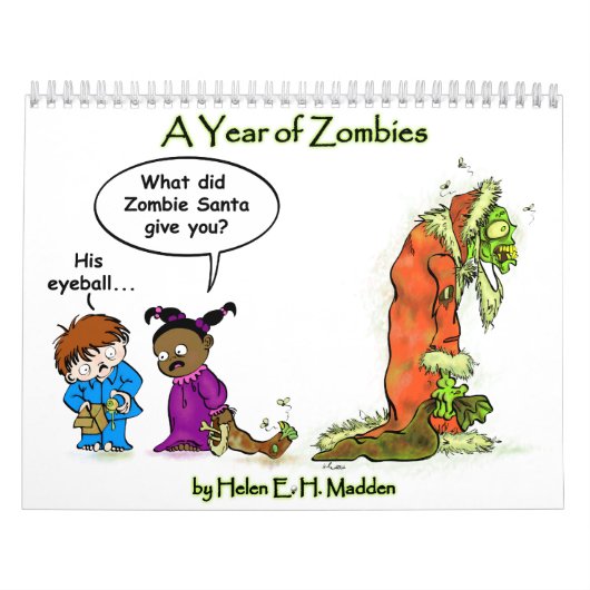 Zombie Calendar. Kalender (Hoes)