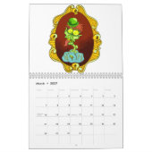 Zombie Calendar. Kalender (Mar 2027)