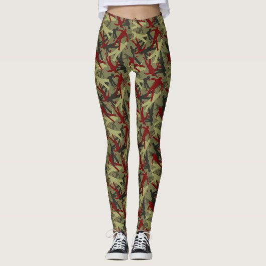 Zombie Camo Leggings (Voorkant)