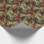 Zombie Camo Pattern Cadeaupapier (Hoek)