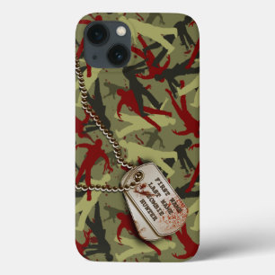 Zombie Camo w/Dog Tags Case-Mate iPhone Case