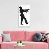 Zombie Canvas Afdruk (Insitu (Woonkamer))