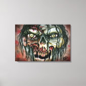 Zombie Canvas Afdruk (Voorkant)