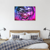 Zombie Canvas Afdruk (Insitu (Slaapkamer))