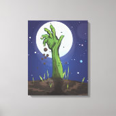 Zombie Canvas Afdruk (Voorkant)