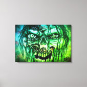 Zombie Canvas Afdruk (Voorkant)