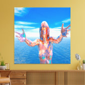 Zombie Canvas Afdruk (Insitu (Woonkamer))