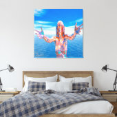 Zombie Canvas Afdruk (Insitu (Slaapkamer))