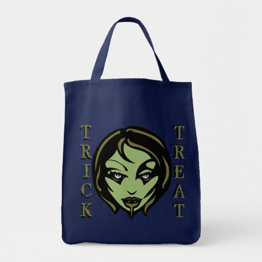 Zombie Canvas tas Halloween Zombie Bag (Voorkant)