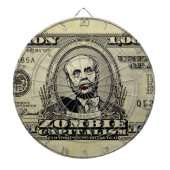 Zombie Capitalisme Bernanke Dart Boards Dartbord (Voorkant)
