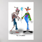 Zombie Cartoon 9373 Poster (Voorkant)