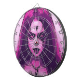 Zombie-cartoon Dartbord (Voorkant Rechts)