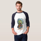 Zombie cartoon T-shirt Sweatshirt (Voorkant volledig)