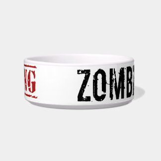 Zombie Cat Bowl Voerbakje