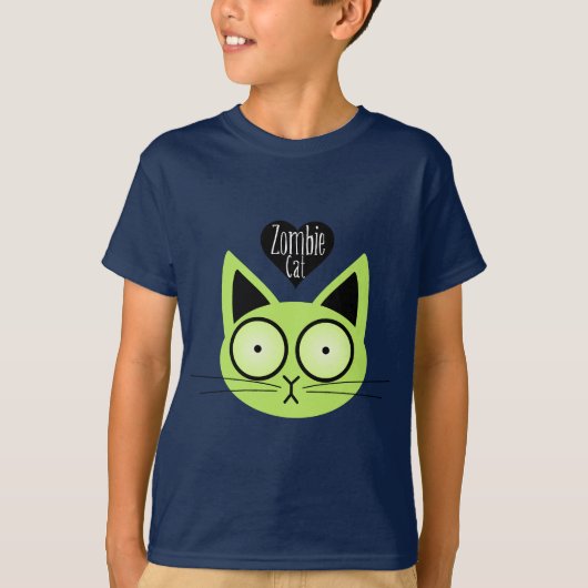 Zombie Cat T-shirt (Voorkant)