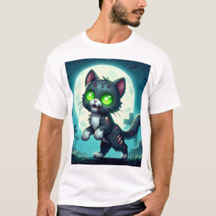 Zombie Cat T-shirt
