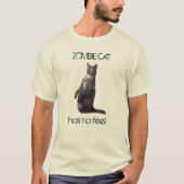ZOMBIE CAT T-SHIRT (Voorkant)