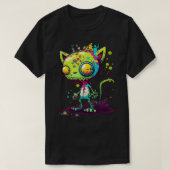 Zombie Cat T-shirt (Design voorkant)