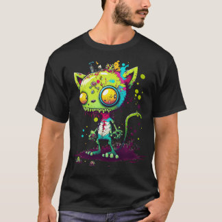Zombie Cat T-shirt